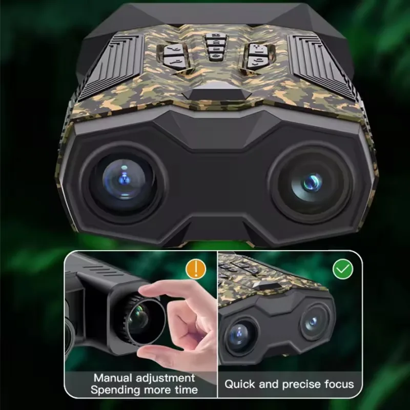 2023 New 4K Autofocus Can Video Photo Light Full Color Binoculars Night Vision Binoculars Waterproof Durable Binocular