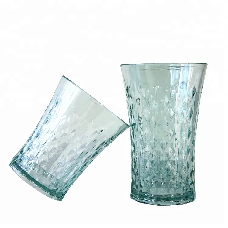 Chinese Manufacturer Premium Drinking Glasses Custom Plastic Juice Cup Acrylic Glassware Cipher Drinking Glass Plastic Glasses