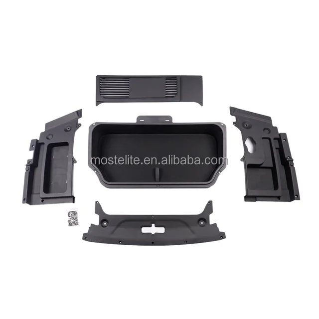 Car Compartment ABS 5-piece Set Front Trunk Storage Storage Tray Box for Chery icar 03