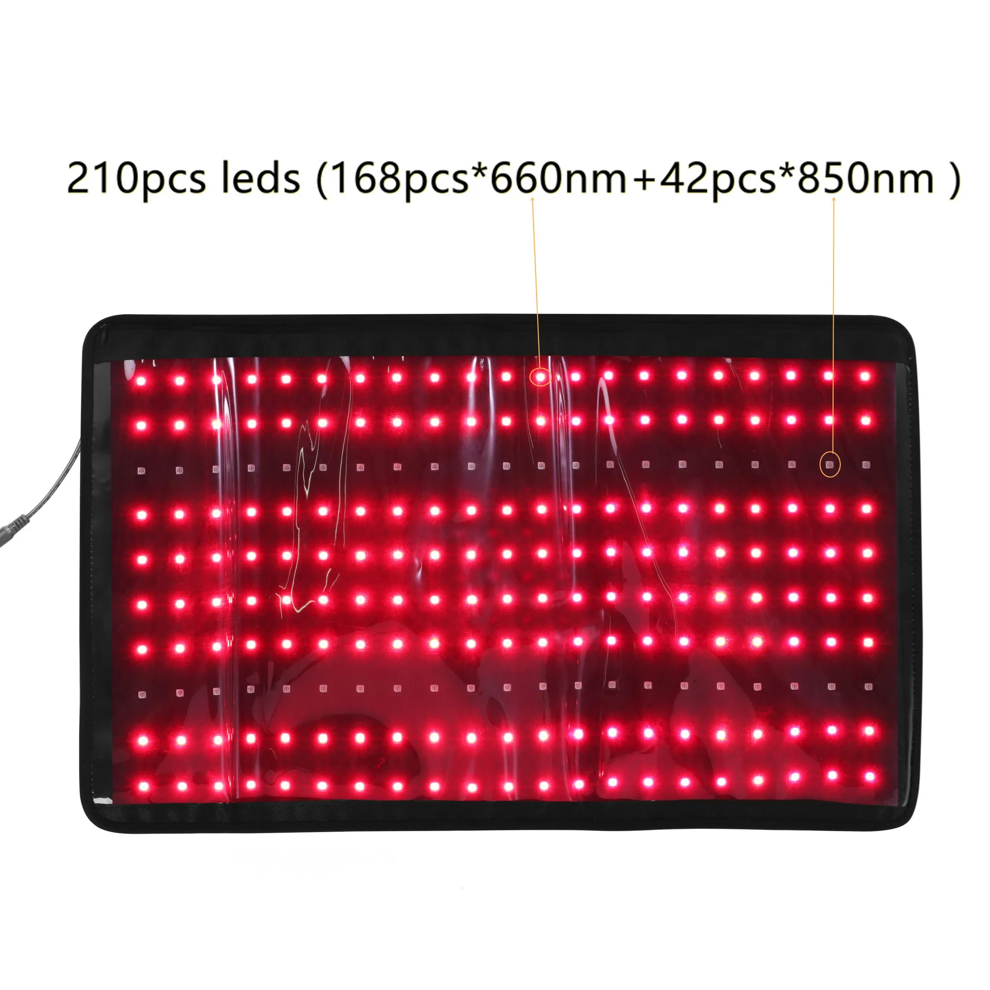 Custom Logo Laser Lipolysis Slimming Belt LED Photon Wrap 660/850nm Body Slim Red Diode Light Therapy Lipo Laser Wrap Mat