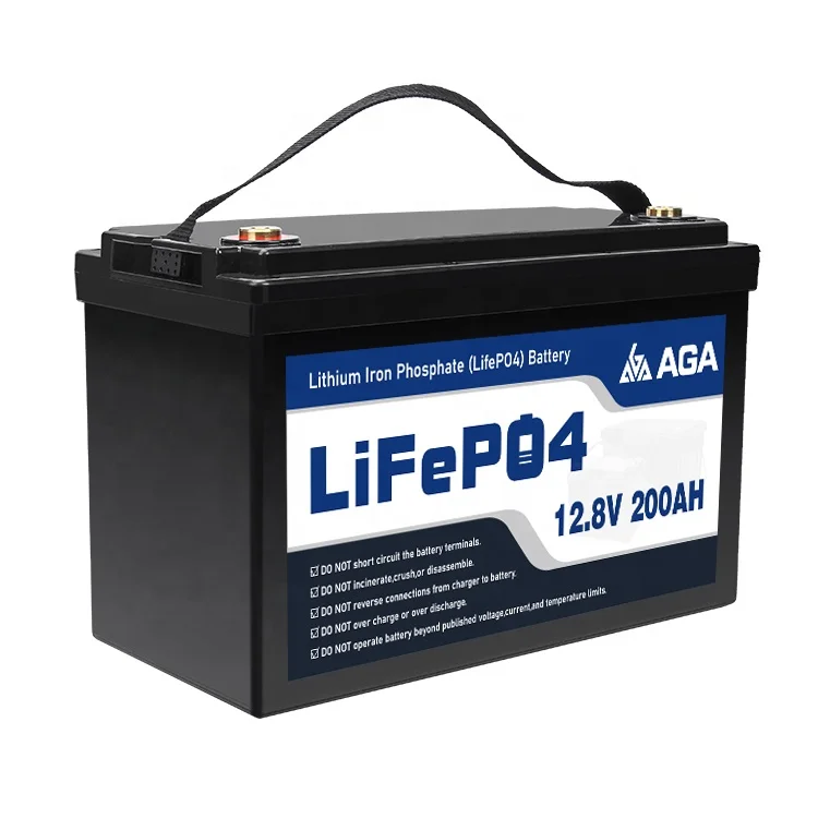 Built-in BMS 12V 200ah Solar Lfp Lithium Ion Lifepo4 Storage Battery With CE FCC UN38.8 Certificate