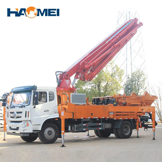 New and used concrete boom pumps for sale europe