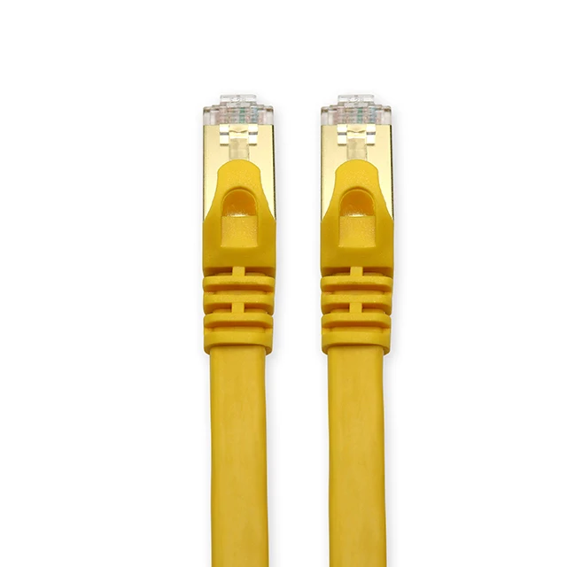 
Shielded Slim 0.15M Audio Cable Wire Internet Cable Pair Assembly Rj45 Plug Ethernet Copper lan Cable 