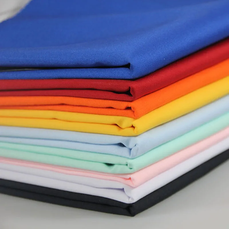 58 Inch 32S 130*70 150GSM TC Twill 80Polyester/20Cotton Fabric for Uniforms and Pocketing