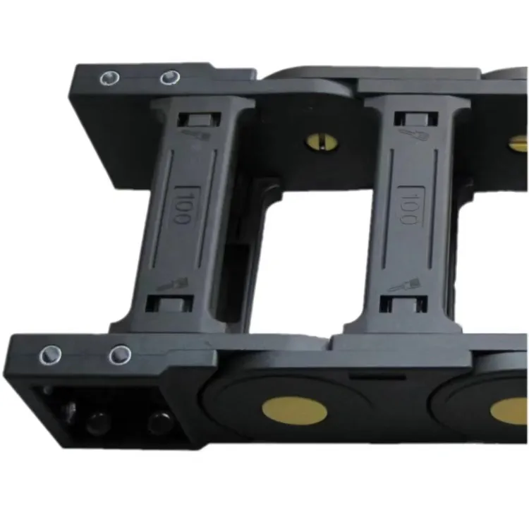 Customizable plastic openable type protective bridge cable wire carrier drag chain