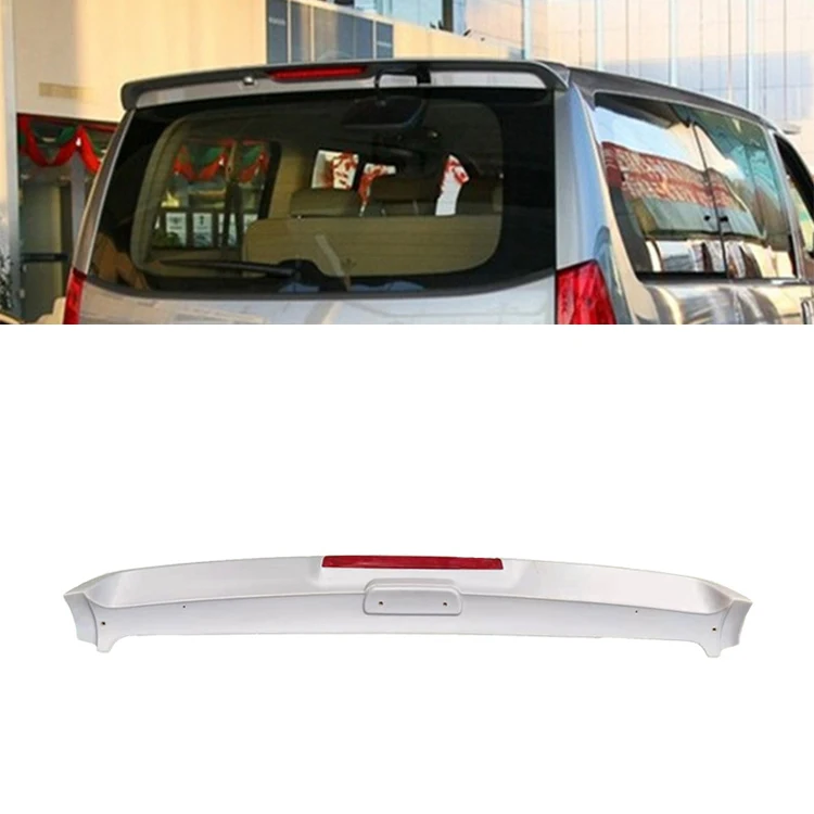 Car Tail Wing Decoration Rear Trunk Lip Window Roof Spoiler Car Styling With LED Light For Hyundai Grand Starex H1