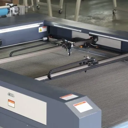 High speed 2 heads asynchronous laser engraving and cutting machine