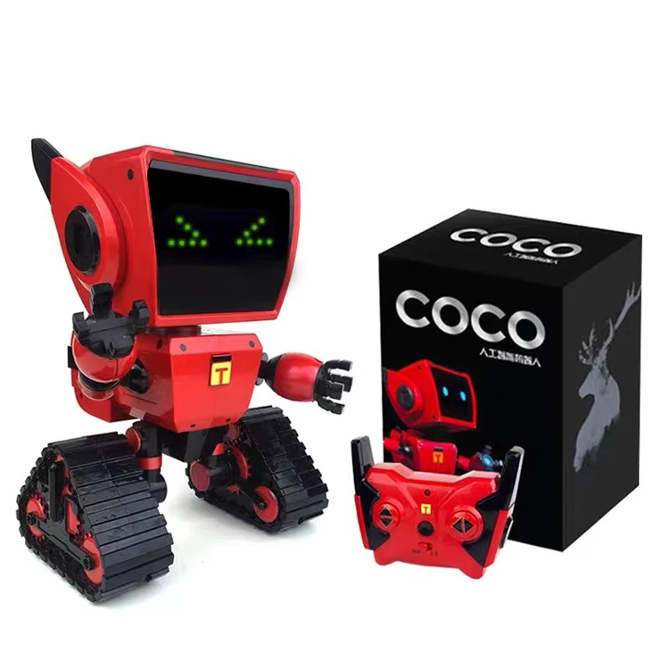 Intelligent Educational Toys Smart Mandarin Dialogue Sing And Dance  Robot Smart With Remote Control