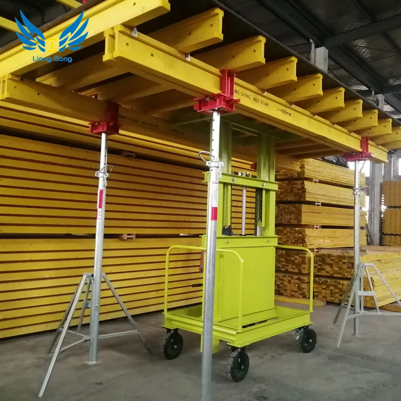 China Manufacturer Lianggong Forming Steel/Timber Beam Slab/Roof Formwork with Scaffolding Prop for Concrete Construction