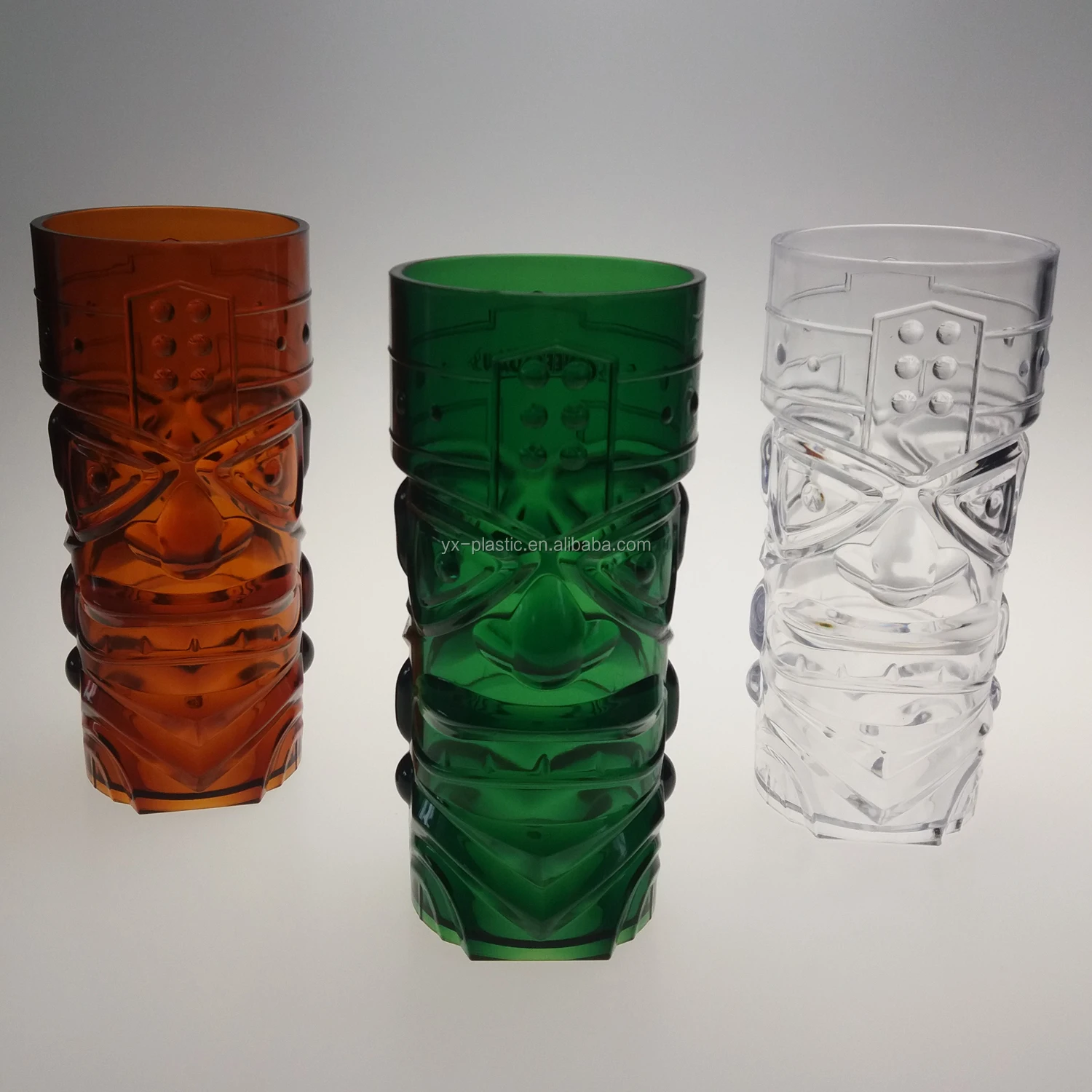 plastic TIKI cup 12OZ 14OZ with LED