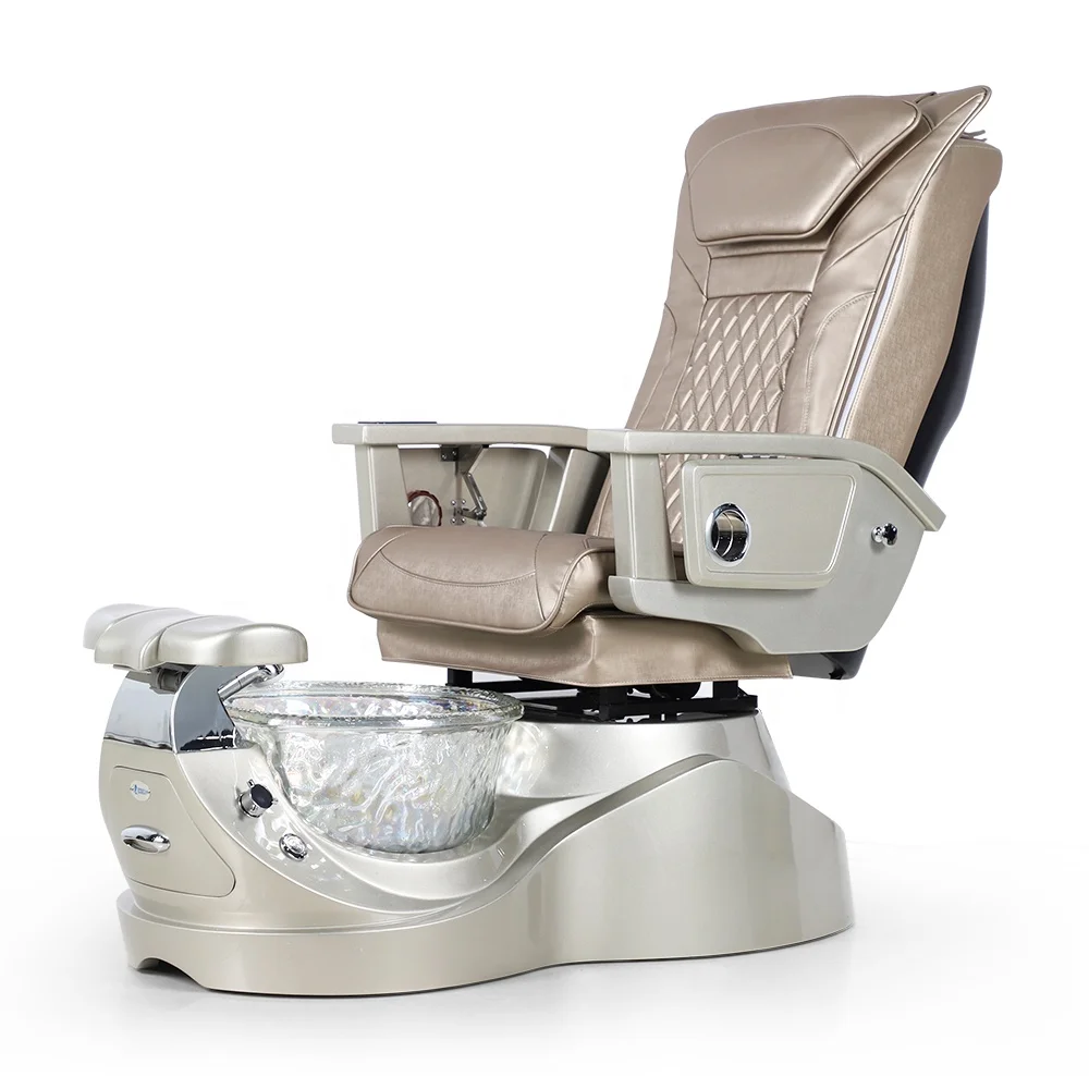 2024 Kangmei New Beauty Luxury Modern Whorlpool Plumbing Salon Foot Foot Spa Electric Massage Manicure Pedicure Chair