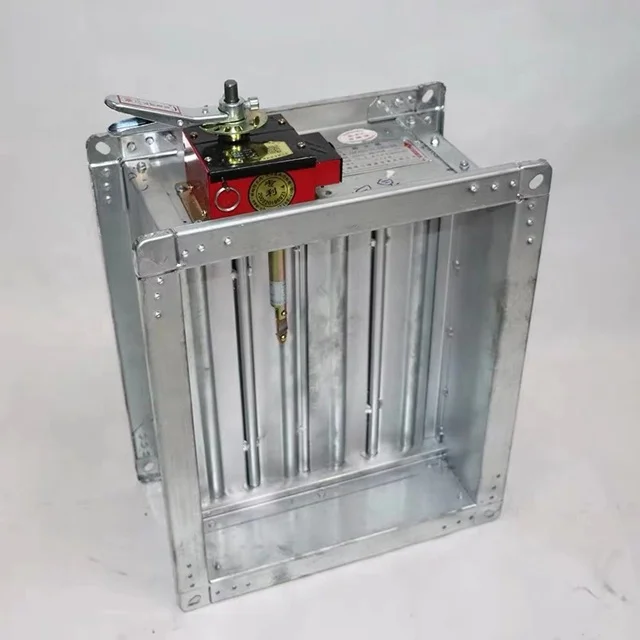 Система ОВКВ оцинкованная сталь воздушный воздуховод пожарный демпфер двигатель огнеупорный