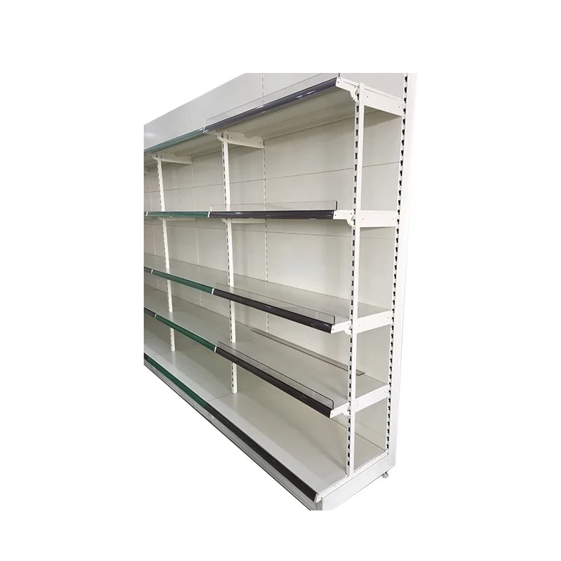 Hot selling retail shop supermarket gondola rack display shelving