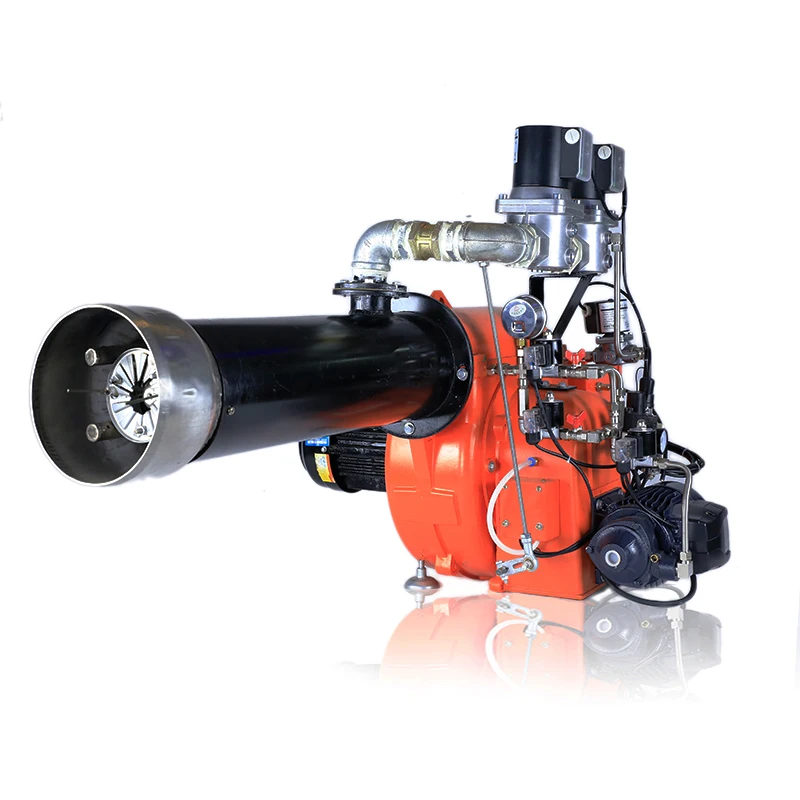 Китайский поставщик, цена, промышленная дизельная отработанная нефть и газ сжиженного нефтяного газа, двойная топливная горелка для парового котла, аксессуары для нескольких видов топлива