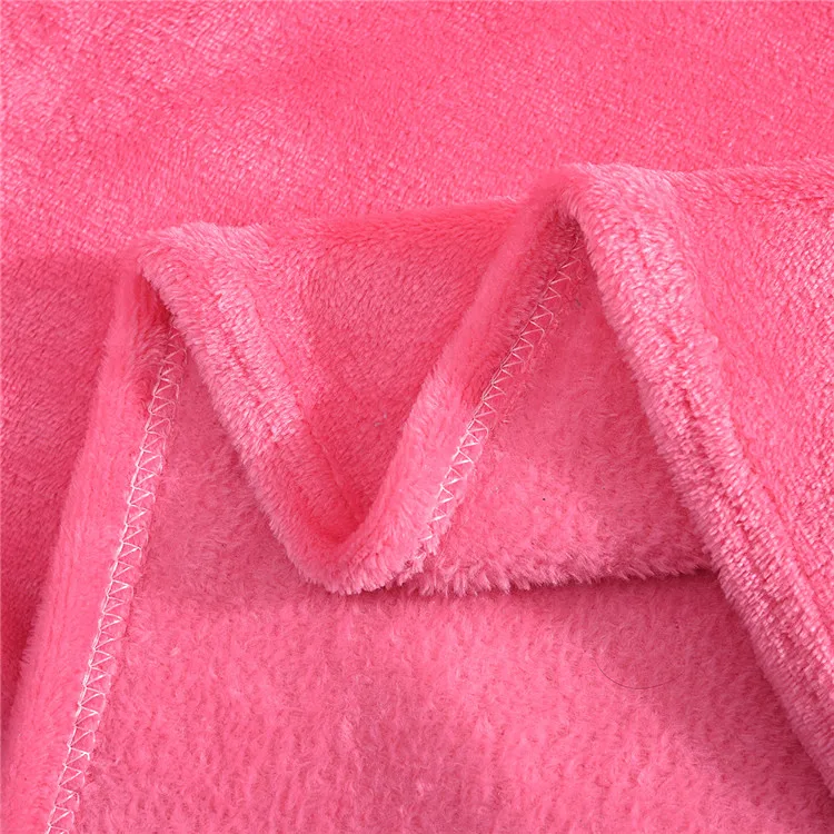 Заводская цена, пользовательское одеяло, 100% полиэстер, супер мягкие теплые розовые флисовые одеяла