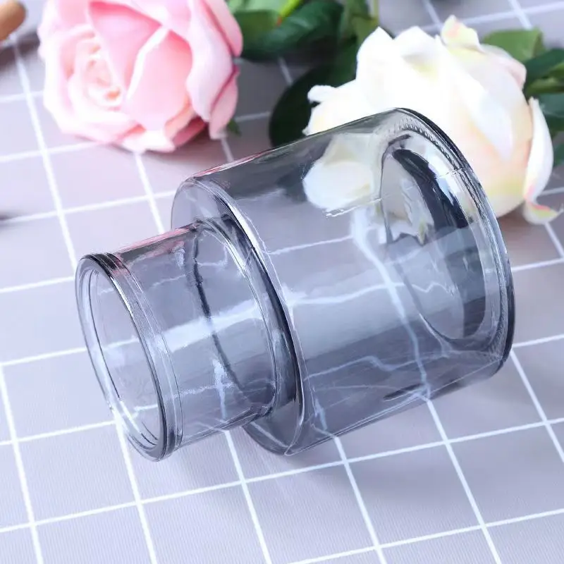 Wholesale Large Tall Cylinder Murano Clear Flower Rectangle Round Glass Bud Vase Cheap Price With Safety Delivery In Stock