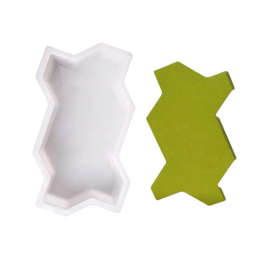 Manufacturer rubber paving blocks plastic moulds for make interlocking concrete paver