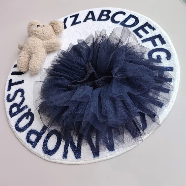 New Born Baby Summer Two Piece Knitted  Girl Vintage Wholesale Kid  Party Clothing Dress Skirt Sets