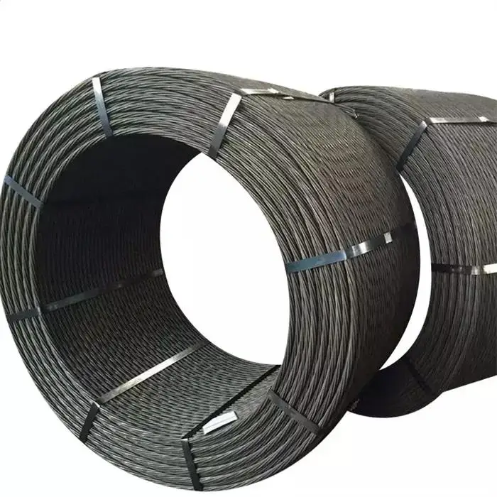 Q195 Q235 raw material for nail making steel wire rope multi strand steel wire cable rope galvanized steel rope wire