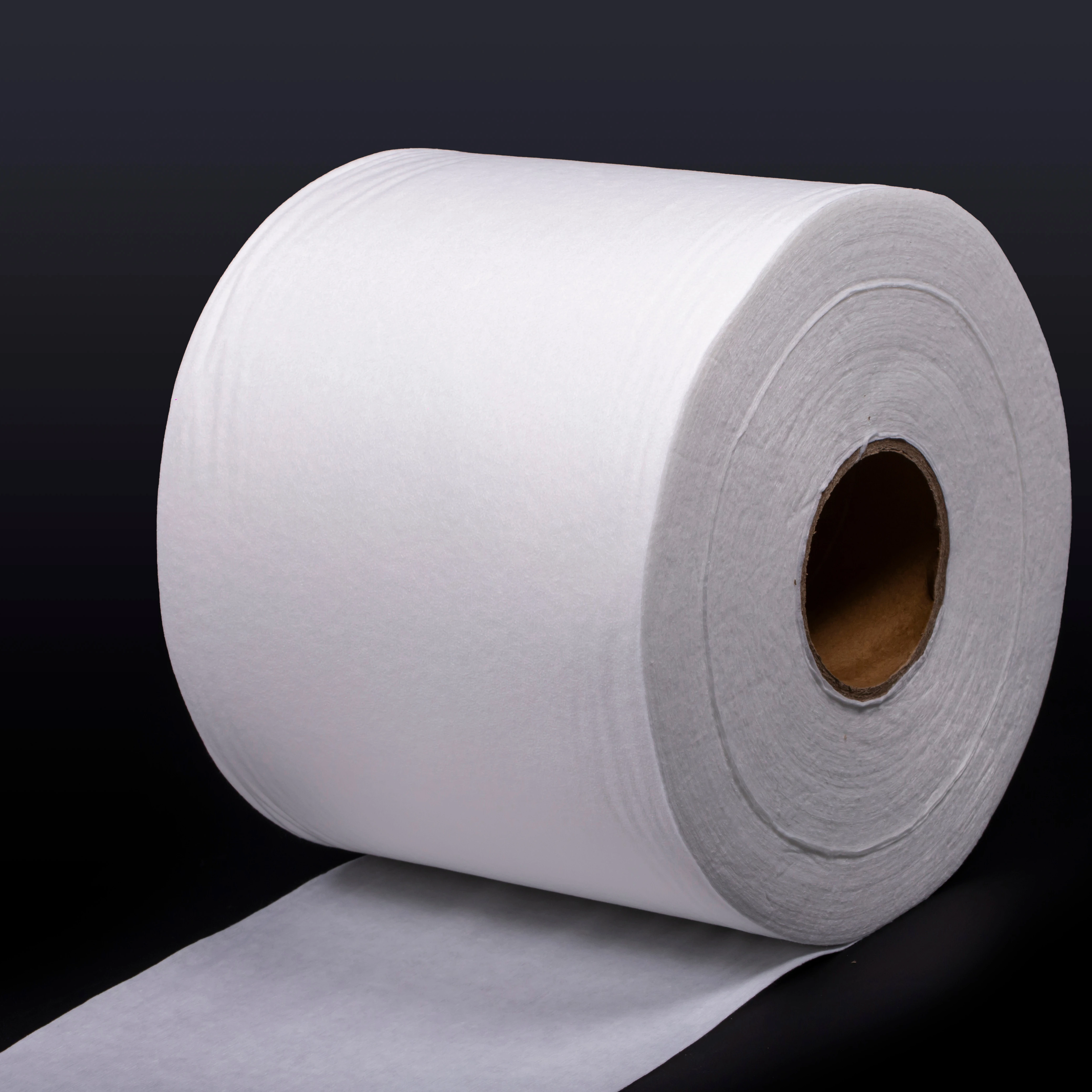 Нетканый материал для протирания/полиэфирной биоразлагаемой полимолочной кислоты, нетканый материал для протирания, рулон 40-90 г/м2