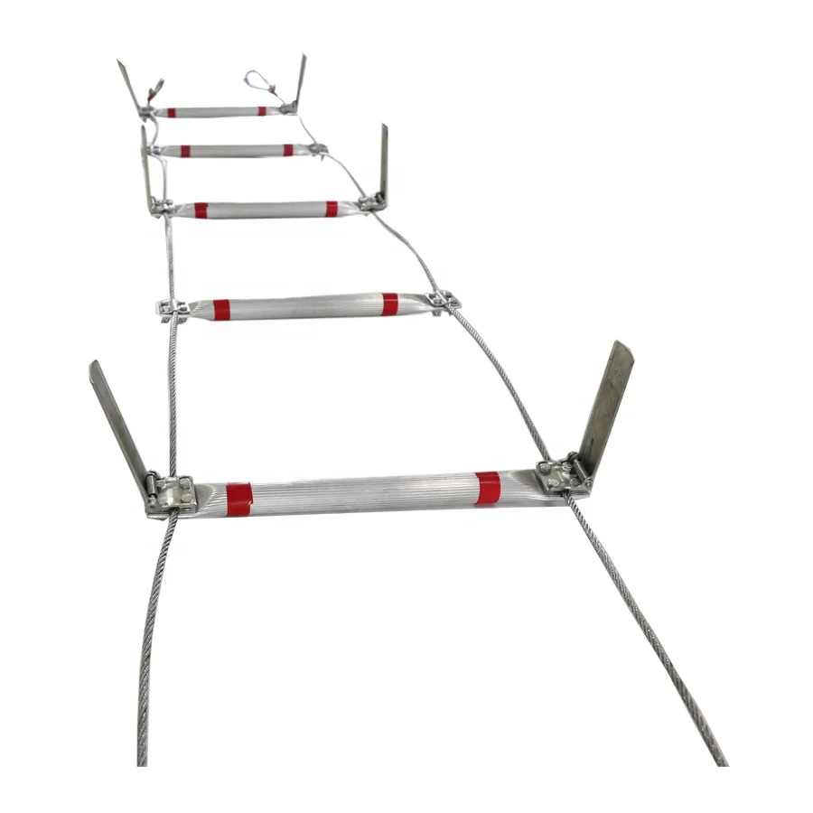 16feet reliable chain fire fighting emergency ladder