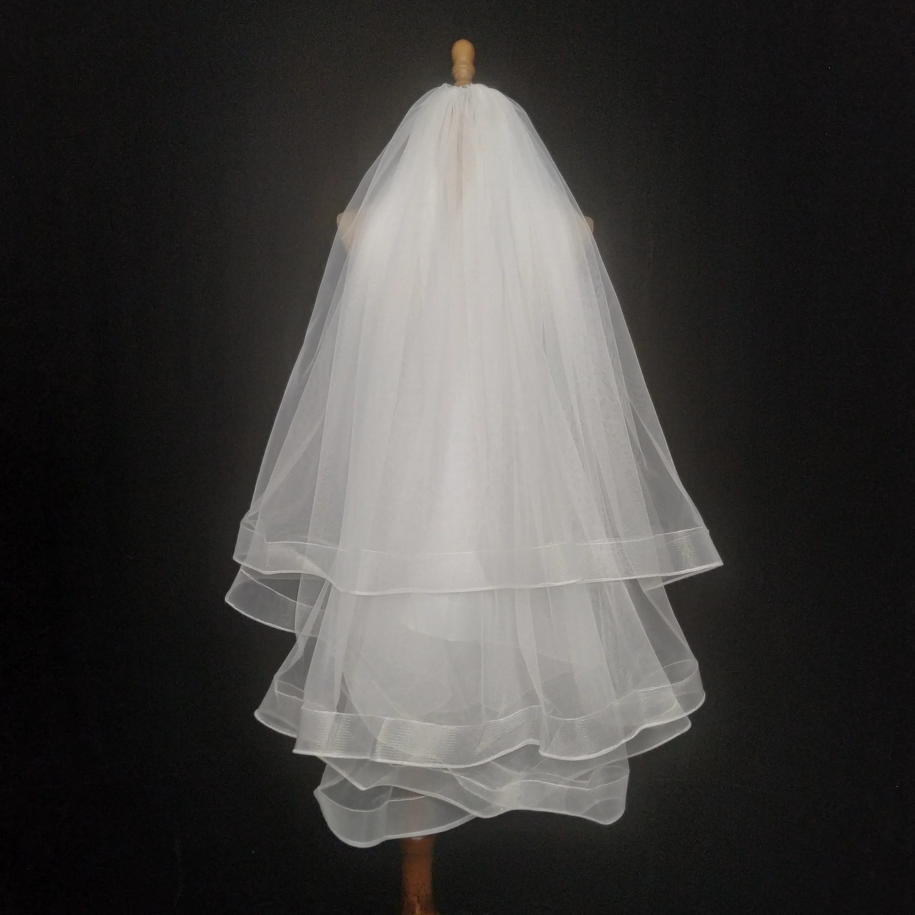 
200cm Natural style durableSimplified Wedding Veil Bridal Wedding Accessories Veil 