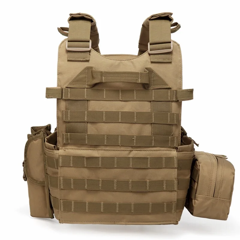 Jinfei Tactical Vest Molle 600D Nylon 6094 Hunting Plate Carrier Paintball CS Vest