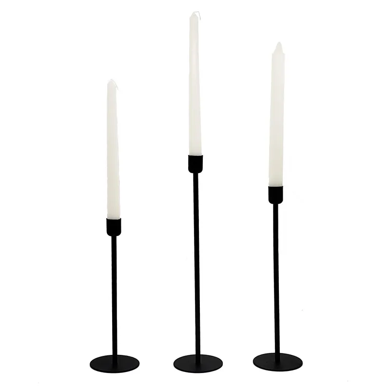 candle holder for home decor White round metal laser cutting wrought rustic candle holder  iron candle holder