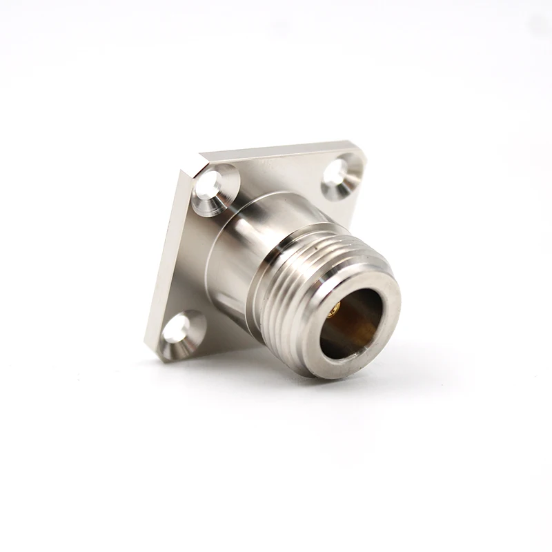 N-KF3YM-A RF Connector N Female Flange for RF316 Cable, crimp 0-6GHZ