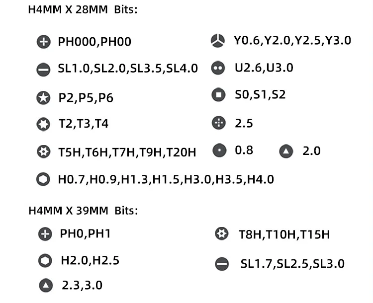 Wholesale Electric Screwdriver Kit Cordless Rechargeable Power Screwdriver Mobile Repairing Tools Set
