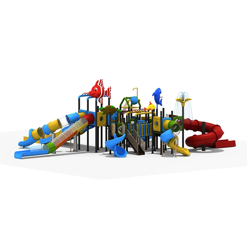 Commercial water parks designing slides water park playground for sale