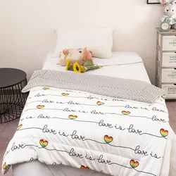 High Quality Minky Baby Quilt Blanket Warmth and Soft for Children and Adult