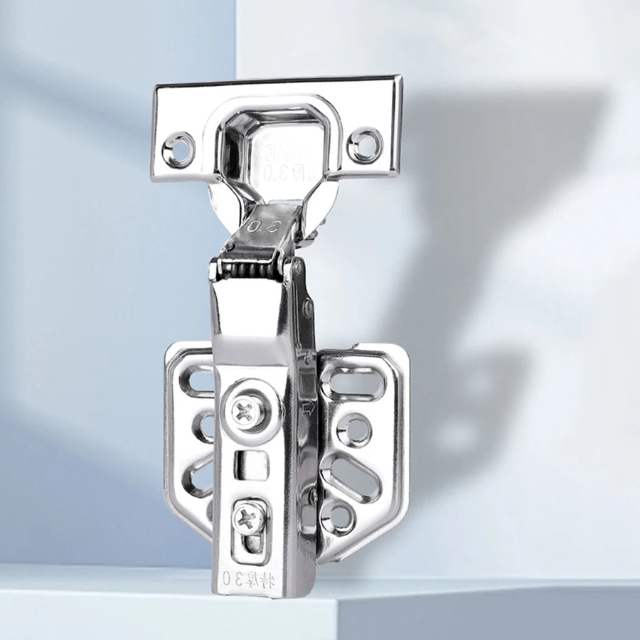 340 Stainless Steel Cabinet Hinges Hydraulic Damping Slow Close Soft Closing Kitchen Cabinet Hinges for Furniture