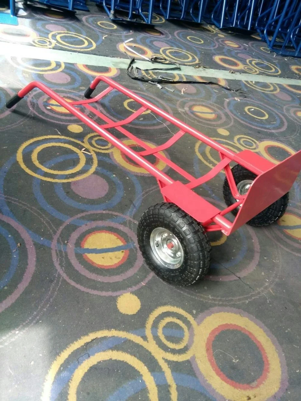 ht1830 Multi Purpose Heavy Duty Warehouse Delivery Transport Sack Truck Industrial Hand Trolley
