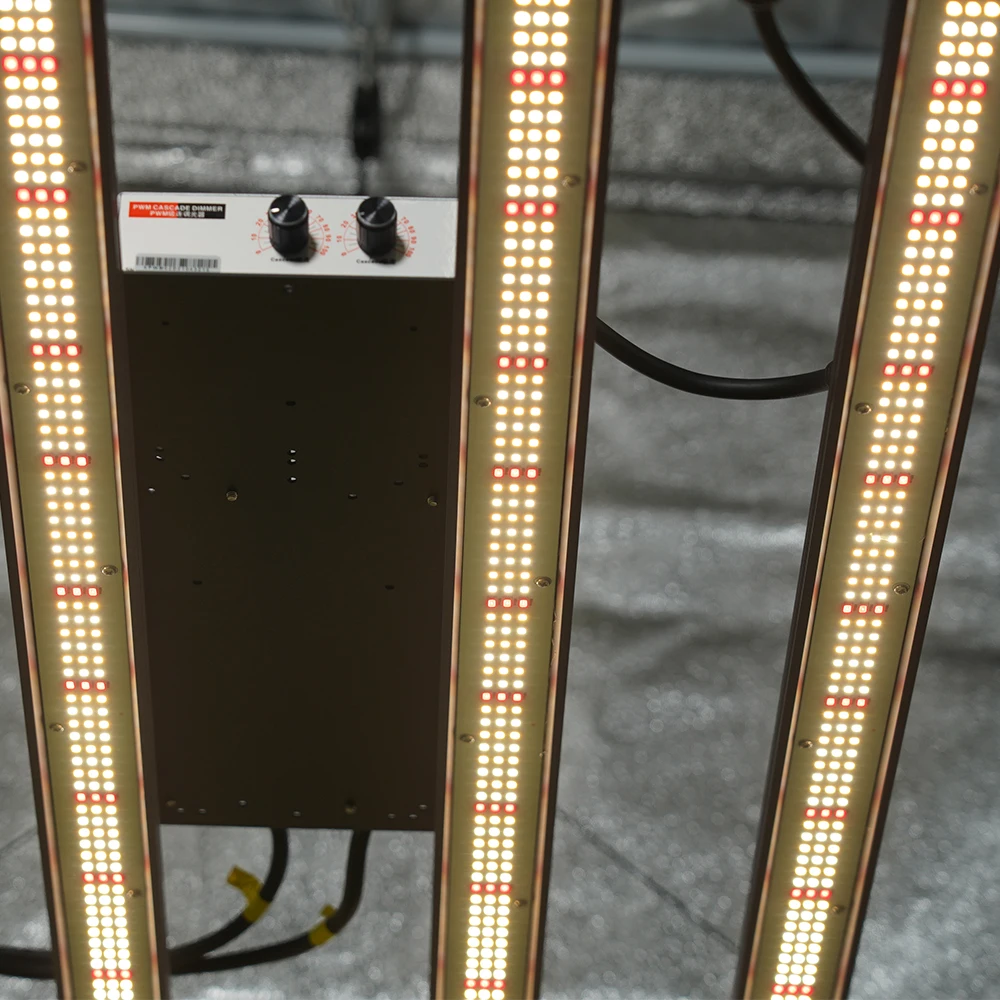 Meijiu 1988 Most Powerful foldable LED Grow Light High brightness Commercial 650W LED Grow Light For Greenhouse