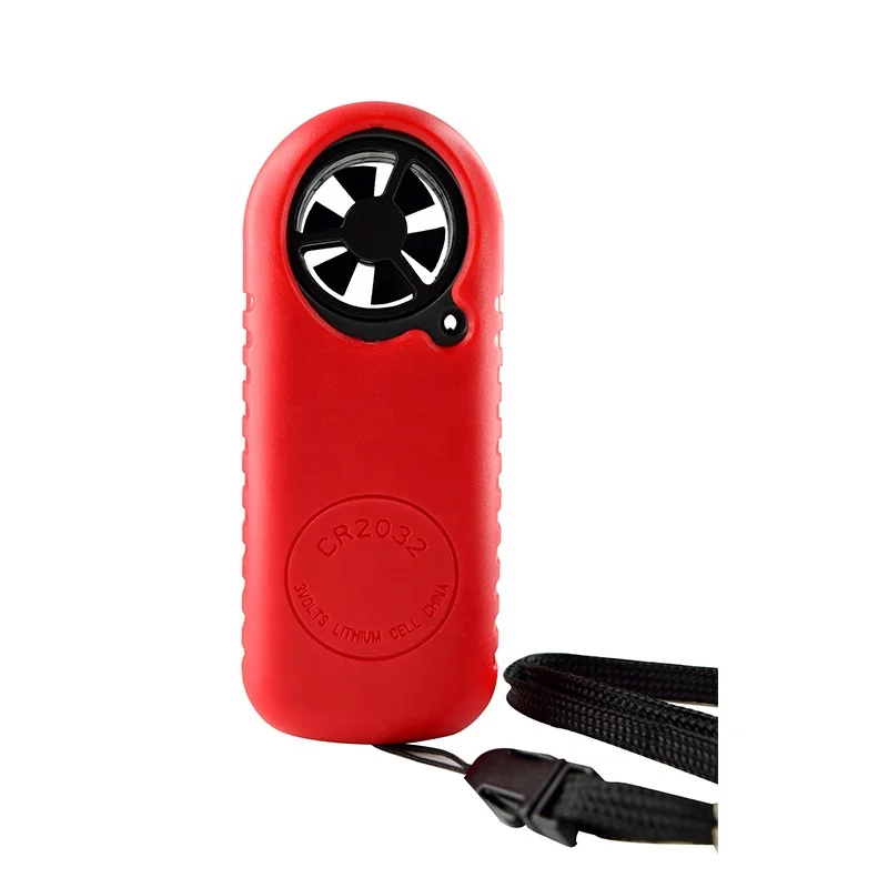 Digital Anemometer Wind Speed Meter Temperature Tester with LCD Backlight Display