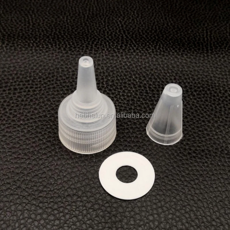 HeLun 500ml 1000ml White Black PE Plastic Cleaning Squeeze Bottle with Twist Cap