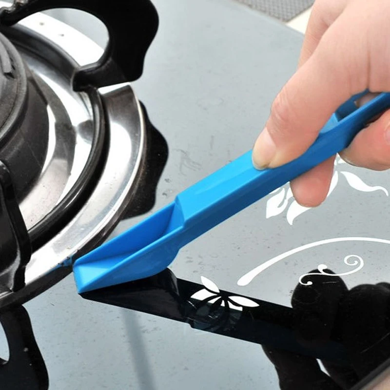 Multifunctional Computer Window Crevice Cleaning Brush Window Groove Keyboard Nook Dust Shovel Window Track Cleaning Tool