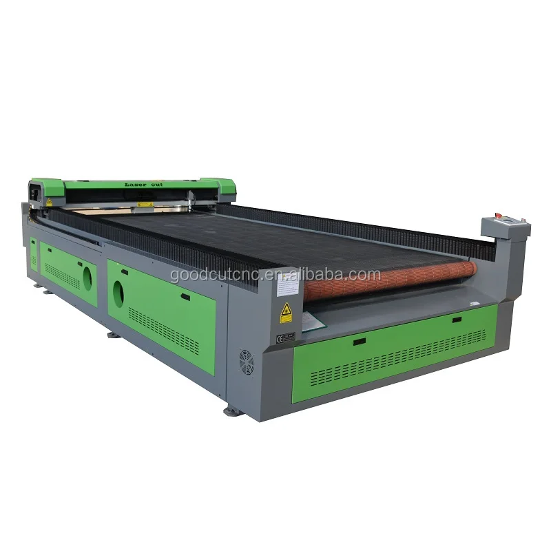 1625 CO2 Laser Machine for Clothes with Leadshine stepper motor and driver