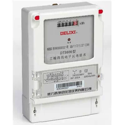 Single-phase electronic, energy and watt-hour meter DDS606 household electric meter 220V  DDS606 220V   Level 2 1.5(10)A