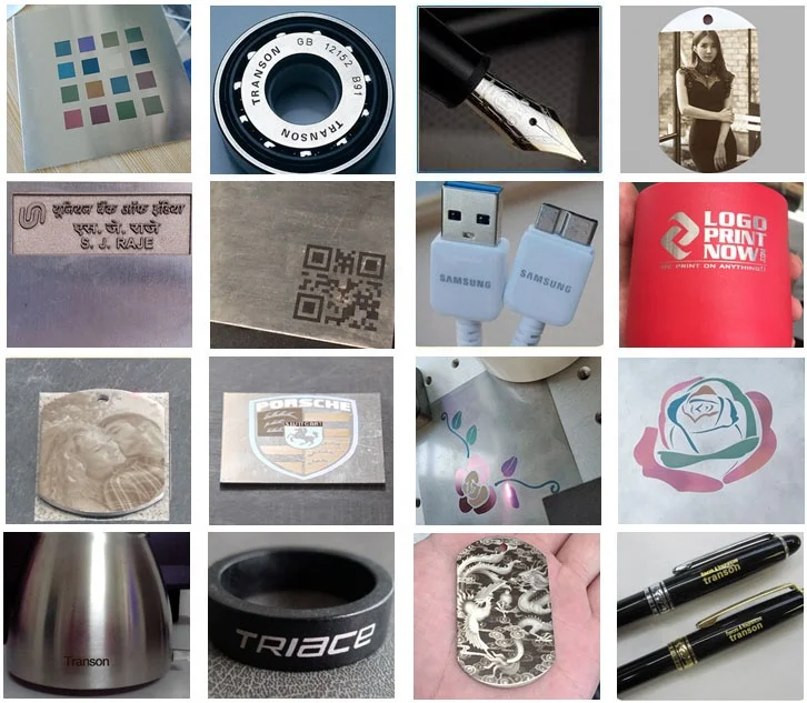 Enclosed Fiber Laser Engraving Machine laser marking machine for jewelry Metal