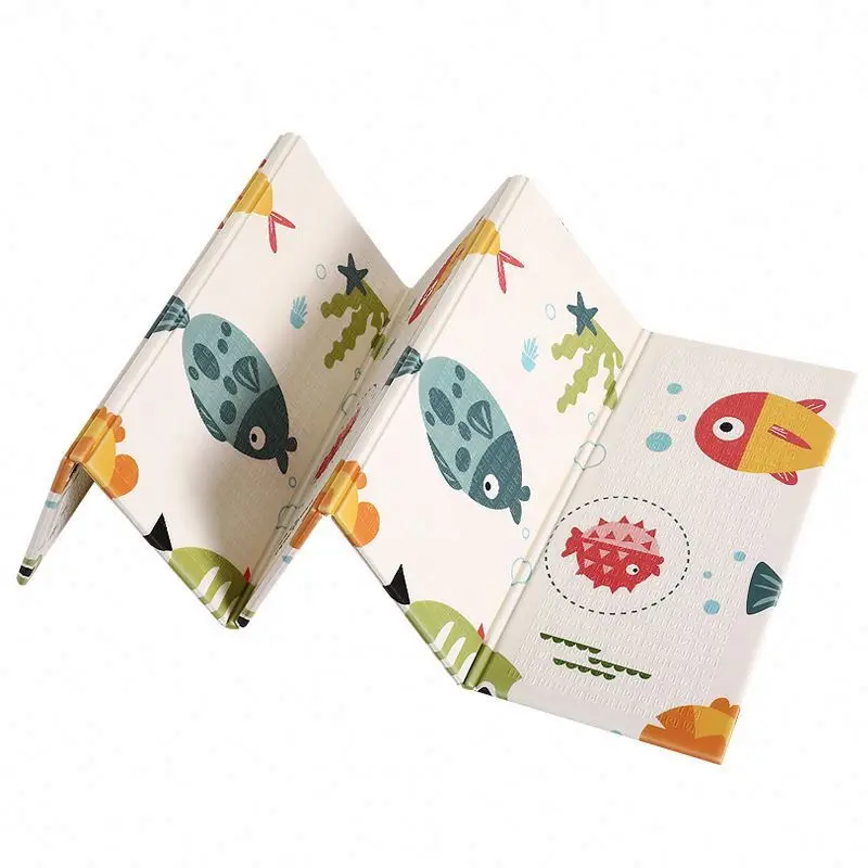 Waterproof Mat Activity Baby Foldable Baby Plat Mat Children Educational Mat