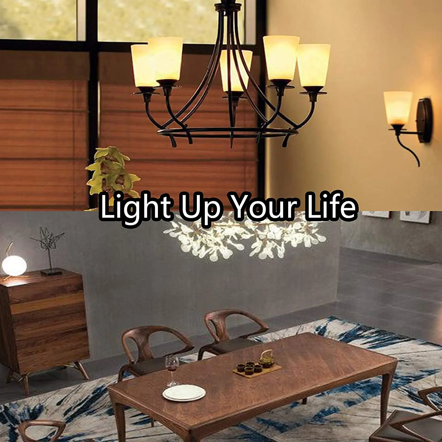 Lighting  Cord Set with Snap-In Pigtail Candelabra-Base Socket and Cord Switch