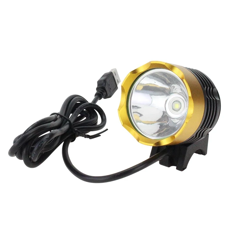 1200 Lumen Waterproof Usb 360 Degree Bike Led Front Light Bicycle Rechargeable Headlight