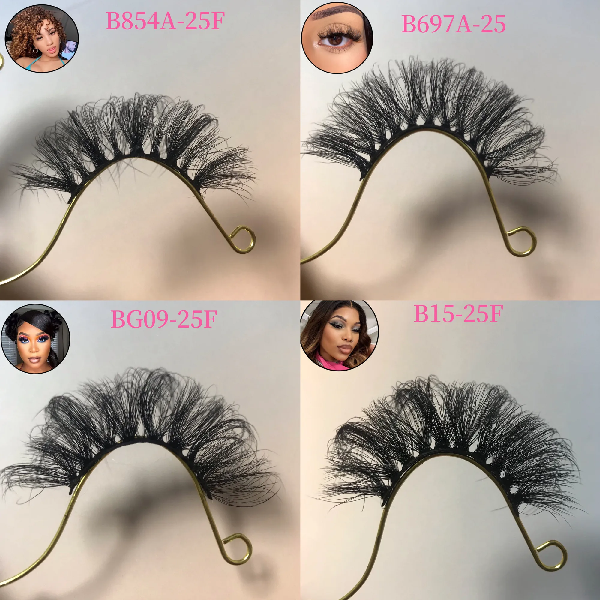 25 mm lashes 3d 25mm fluffy faux mink eyelashes wholesale 5d fluffy full strip faux mink eyelashes black cotton band