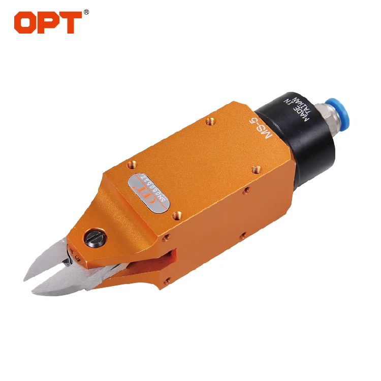 
pneumatic scissor/air nipper used in Automated machine Plastic 2.0-2.6mm Metal 0.5-1.0mm Metal cutting shears MS-3 OPT 