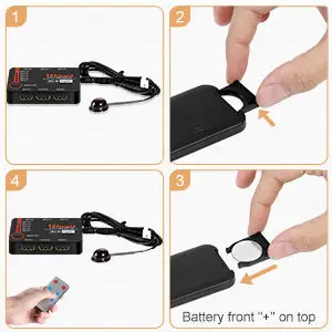 TESmart 5 Ports HDMI Switch Support 4K@60Hz Auto Manual Mode input Source Automatic Detection Video HDMI Selector