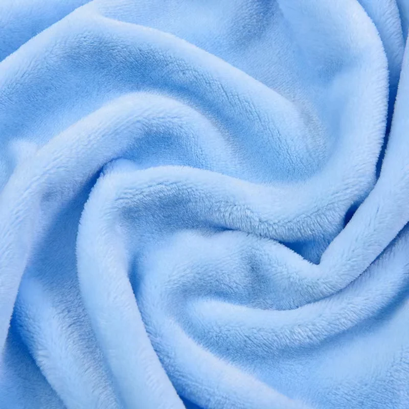 new-product recycled Super Soft Plush Fleece Velvet Flannel Fabric for Blanket Pajamas Lining Bedding Home Textile