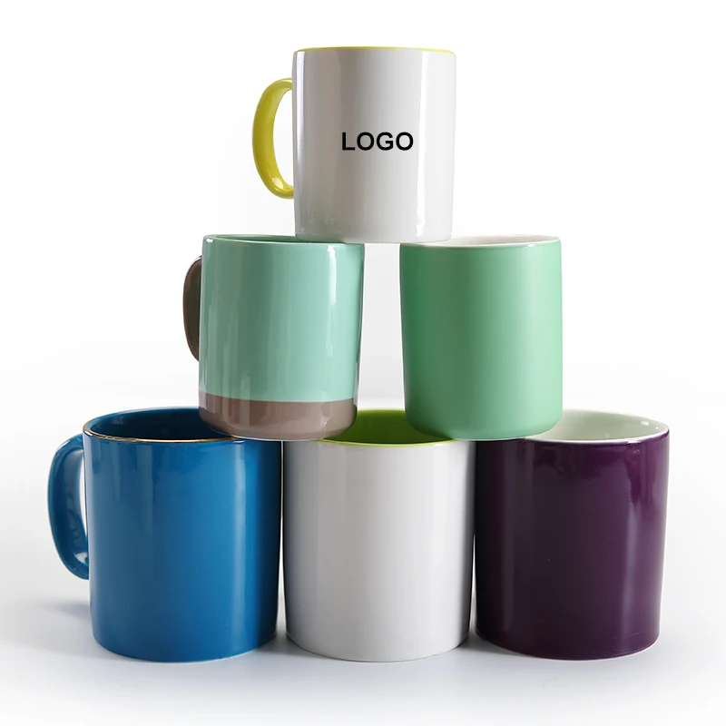 WEIYE oem odm taza para sublimar 600 мл популярная высококачественная керамика белая кружка без рисунка для сублимации с подарочной коробкой