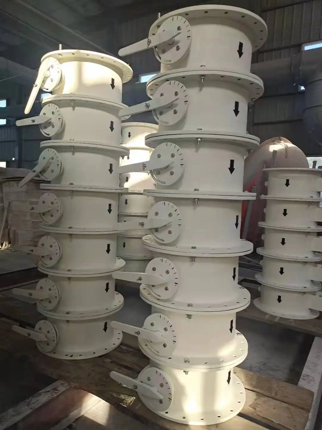 FRP Butterfly Damper  Manual Air Valve Suction Control Valve/SCV